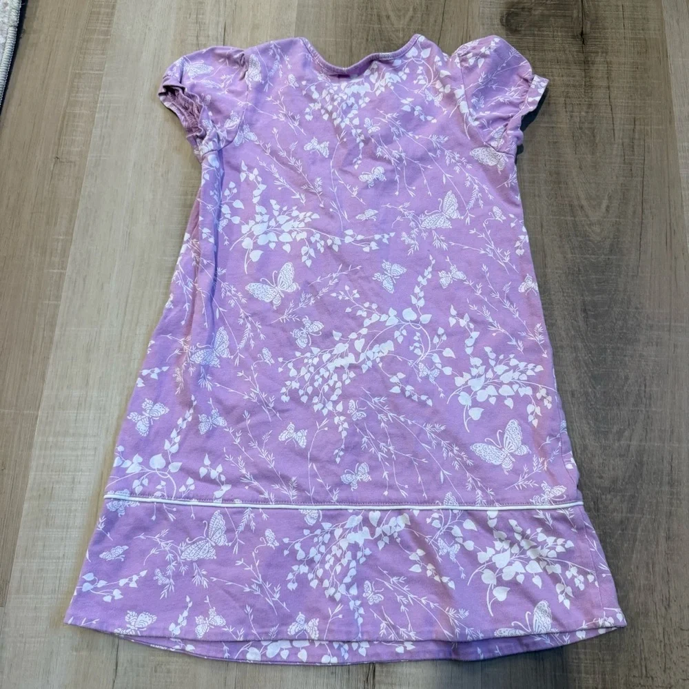 Baby Gap Girls  Light Purple Floral Dress size 5 Toddler